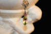 Lilac Stone Navette Earrings