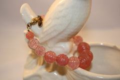 Vergie Cherry Quartz Bracelet