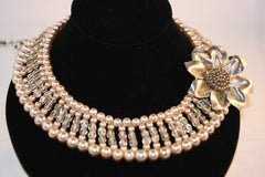 Vintage Pearl Collar